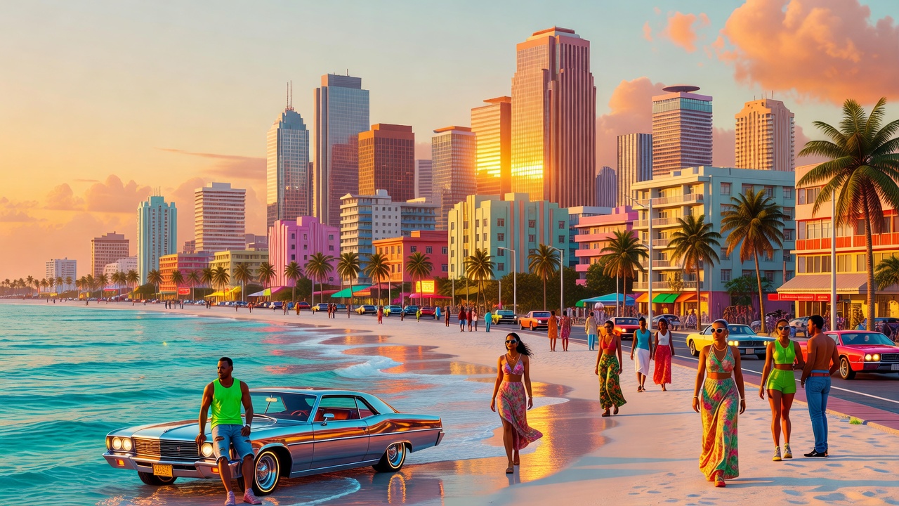 Grand Theft Auto VI Vice City Artwork