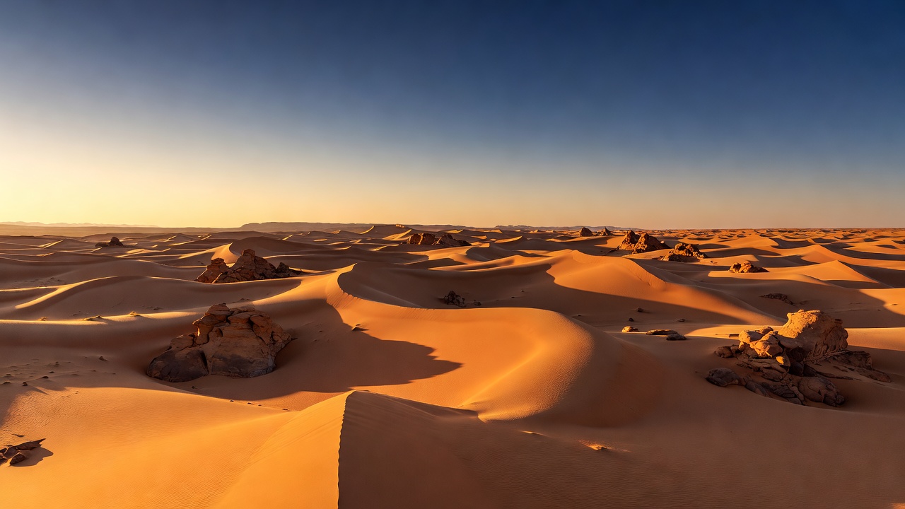 Vast Desert Wilderness Environment